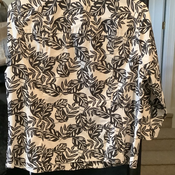 Leaf Print Women's Jacket - Picture 10 of 10